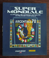 B2540 ALBUM FIGURINE SUPER MONDIALE ARGENTINA 1978