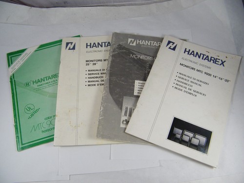 Manuali monitor videogiochi - manuali,