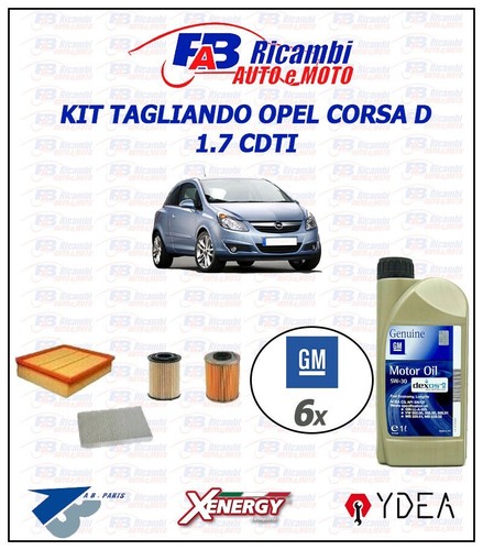 Kit tagliando opel corsa - corsa, d