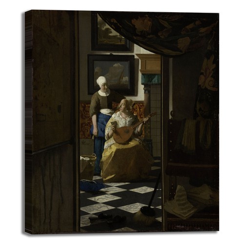 Vermeer lettera amore - lettera, d'amore