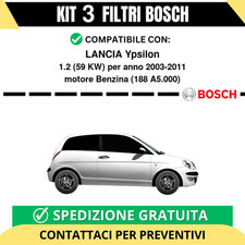 KIT BOSCH 3 Filtri tagliando