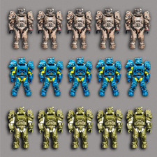 15 pezzi MEGA Bloks T-60 Power