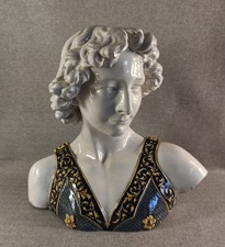 GRAND BUSTE FAIENCE ANGELO
