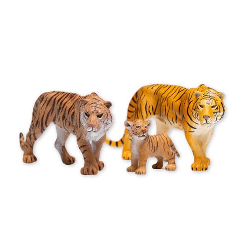 Zaga toys famiglia tigri - zaga,