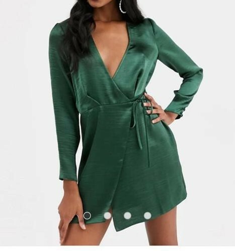 Vestito verde smeraldo - , in