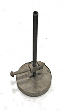 Antica base da lavoro banco vintage in piombo laboratorio alchemico alchimia