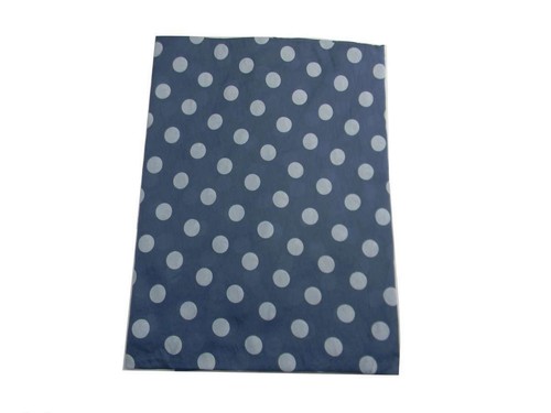 Sciarpa azzurra pallini per - azzurra,