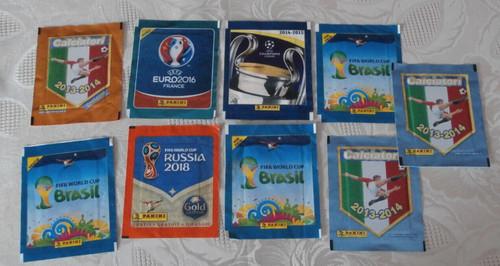 Lotto bustine calciatori - 9,