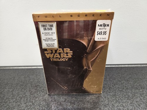 Star wars trilogy dvd - dvd, box
