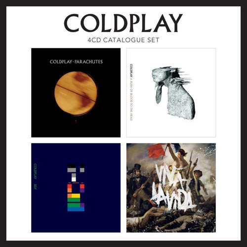 Coldplay 4cd catalogue set - 4cd,