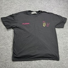 Playboy T Shirt Uomo XL Nero