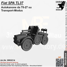 Fiat SPA TL37 Cannone Auto da