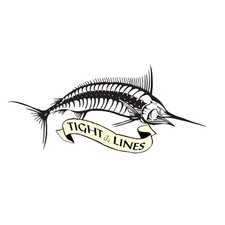 "Tight Lines" - Decalcomania