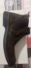 scarpe uomo eleganti n 44 stivaletti camoscio marrone