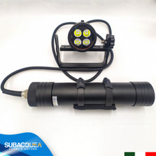 Torcia subacquea con canister - con,