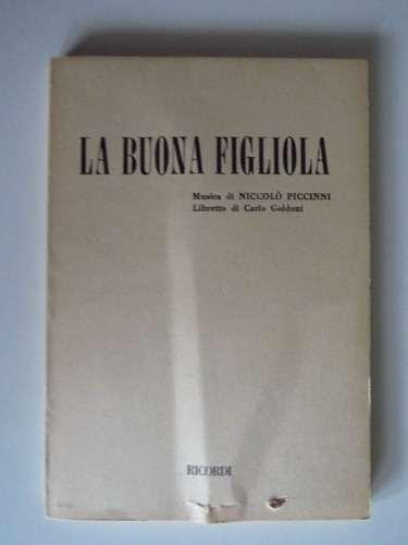 Buona figliola libretto - la,