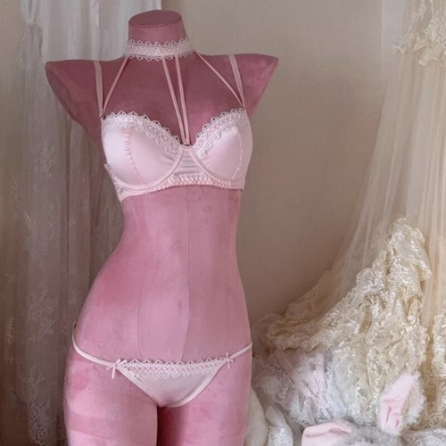 Set reggiseno pizzo ragazza