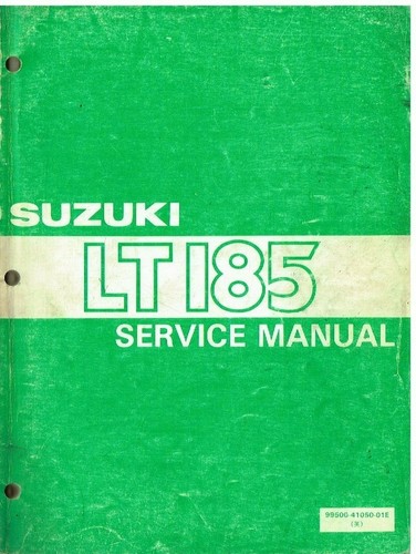 Suzuki lt185 atv quad - suzuki,