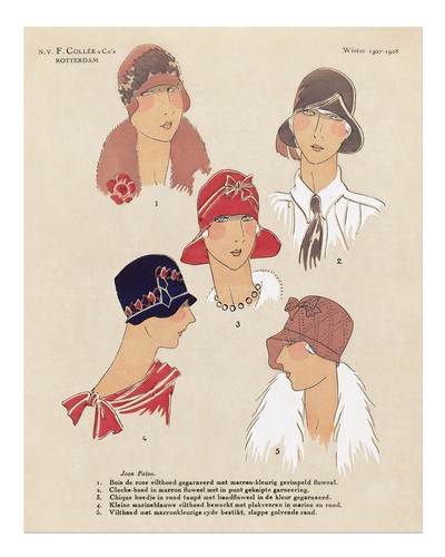 Poster vintage moda arte - , da