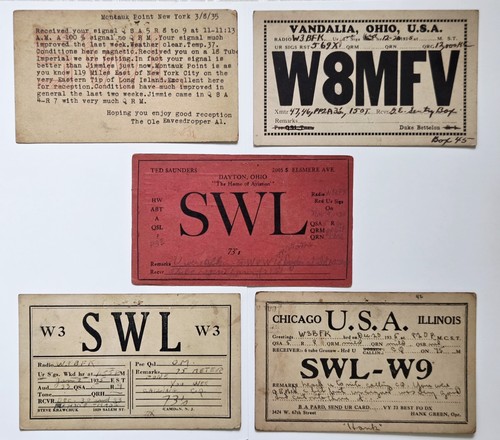 Lotto rare carte swl - di,