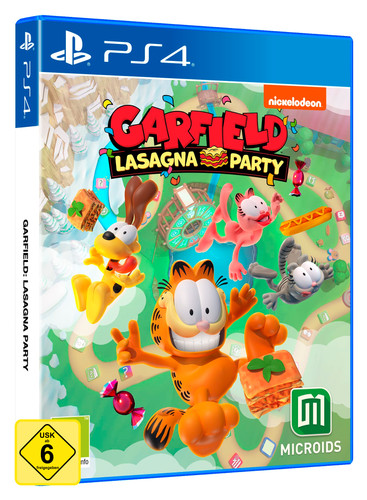 Garfield lasagna party action - lasagna,
