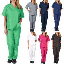 Top donna infermiera scollo a