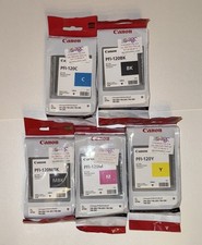 Canon PFI-120 130 ml set serbatoio inchiostro PFI-120MBK PFI-120BK PFI-120C PFI-120M PFI-120Y