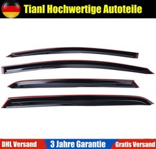 4x Deflettori Antivento Neri