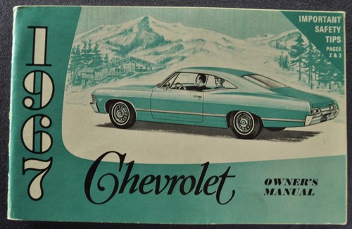 Chevrolet 1967 manuale - 1967,