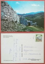 Segni (Roma) - Porta Saracena ed antiche mura ciclopiche 1985