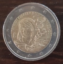moneta due 2 euro 60 anni Ministero della Salute 1958-2018 Italia