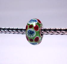 TROLLBEADS OOAK U122 Bead Unico Vetro Glass Unique