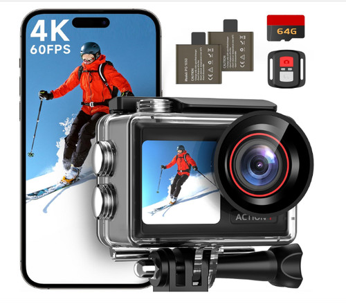 Action camera 60fps - action, 4k,