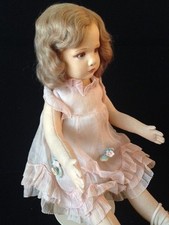 Bambola Lenci con volto di Mariuccia-- Bambola in feltro anni '30