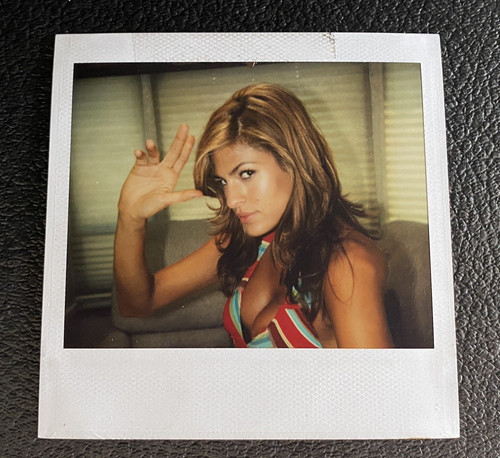 Eva mendes polaroid foto - eva,