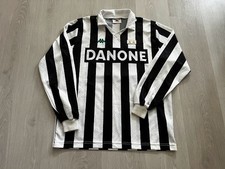 camiseta match worn baggio juventus danone italy ls L matchworn shirt maglia