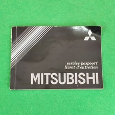 LIBRETTO TAGLIANDI MITSUBISHI ANNI '90 PAJERO ECLIPSE GT 3000 LANCER COLT AUTO -