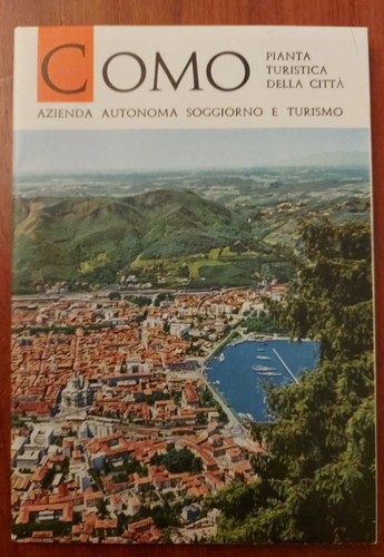 Como pianta turistica anni - como,