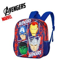 ZAINO ASILO ZAINETTO 3D AVENGERS MARVEL FOUR KARACTERMANIA 04256 BAMBINI