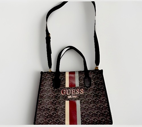 Guess women charcoal logo - guess, women's