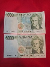 Italy 5000 Lire Decreto 4