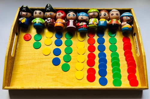 Vassoio montessori con - vassoio, 10