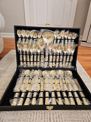 Set posate placcate oro