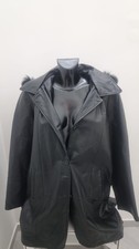 GIACCA In Pelle OVIESSE taglia L/XL  nero AN19
