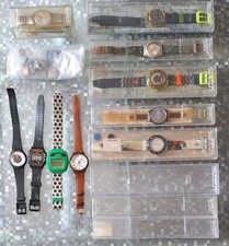 Lotto 6 SWATCH + 3 Custodie +