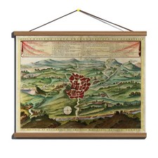 Antica mappa dettagliata