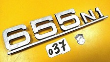 SCRITTA "655 N1" FREGIO LOGO