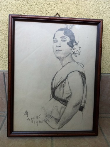 Disegno matita del - a,