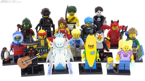 Lego minifigures serie - serie, 16