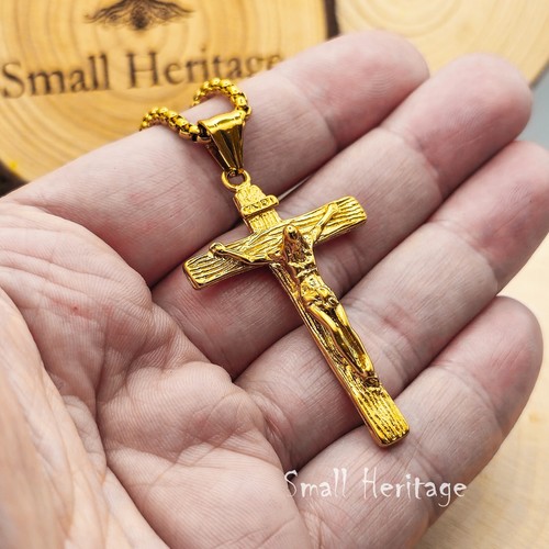 Collana croce crocifisso - collana,